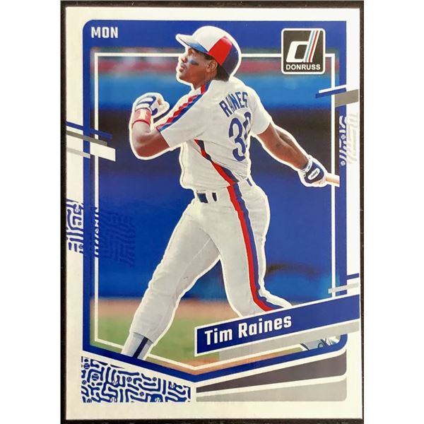2023 DONRUSS TIM RAINES (HOF)