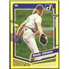 2023 DONRUSS YELLOW PARALEL RANDY JOHNSON (HOF)