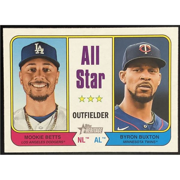 2023 TOPPS HERITAGE MOOKIE BETTS