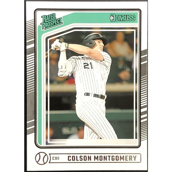 2024 DONRUSS COLSON MONTGOMERY ROOKIE CARD