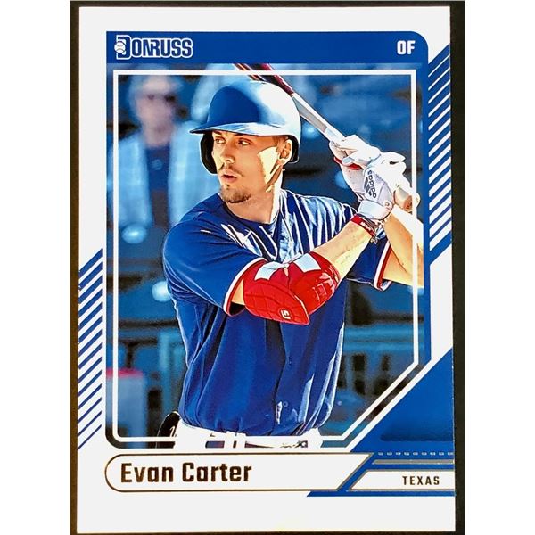 2024 DONRUSS EVAN CARTER ROOKIE CARD