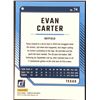 Image 2 : 2024 DONRUSS EVAN CARTER ROOKIE CARD