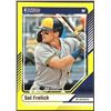 2024 DONRUSS YELLOW PARALLEL SAL FRELICK ROOKIE CARD
