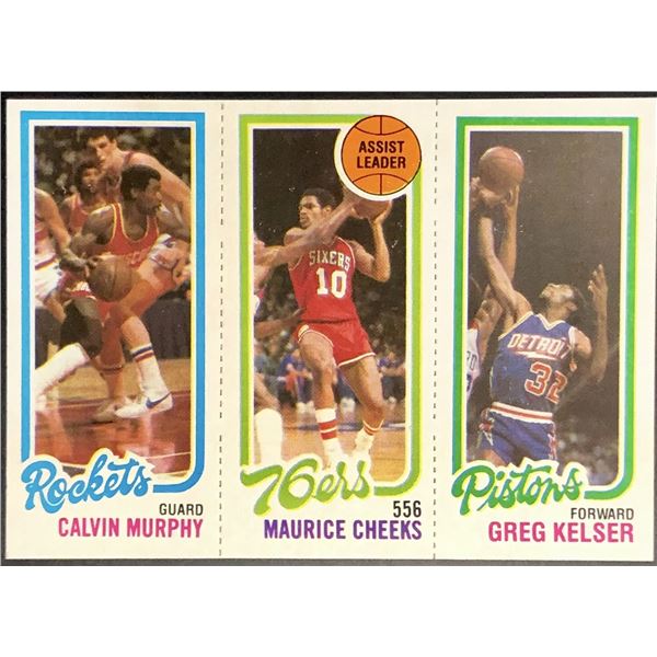 1980-81 TOPPS MAURICE CHEEKS (HOF)