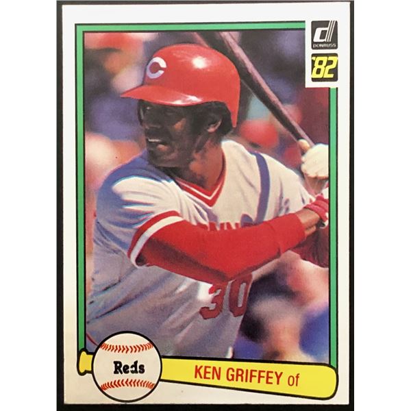 1982 DONRUSS KEN GRIFFEY