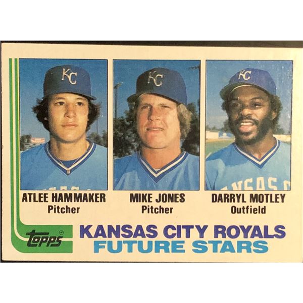 1982 TOPPS ATLEE HAMMAKER ROOKIE CARD