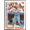 Image 1 : 1982 TOPPS BOB BOONE