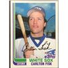 Image 1 : 1982 TOPPS CARLTON FISK (HOF)