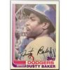 Image 1 : 1982 TOPPS DUSTY BAKER