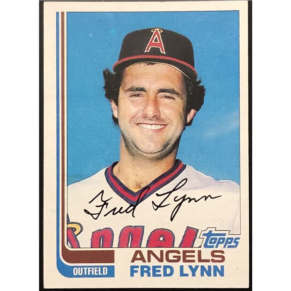 1982 TOPPS FRED LYNN