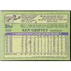 Image 2 : 1982 TOPPS KEN GRIFFEY SR.
