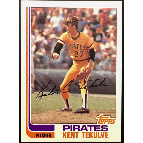 1982 TOPPS KENT TEKULVE
