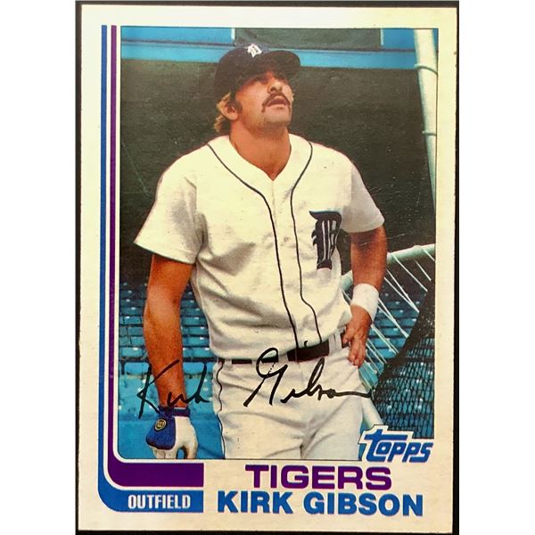 1982 TOPPS KIRK GIBSON