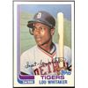 Image 1 : 1982 TOPPS LOU WHITAKER