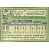 Image 2 : 1982 TOPPS LOU WHITAKER
