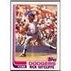 Image 1 : 1982 TOPPS RICK SUTCLIFFE