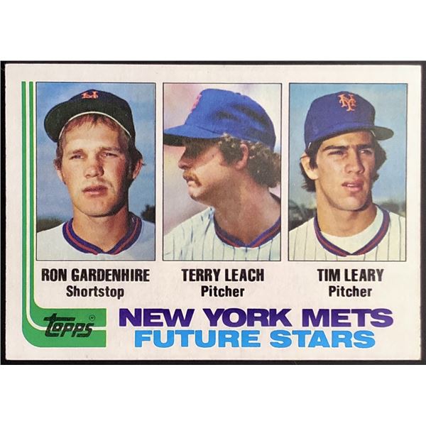 1982 TOPPS RON GARDENHIRE ROOKIE CARD