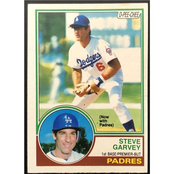 1983 O-PEE-CHEE STEVE GARVEY