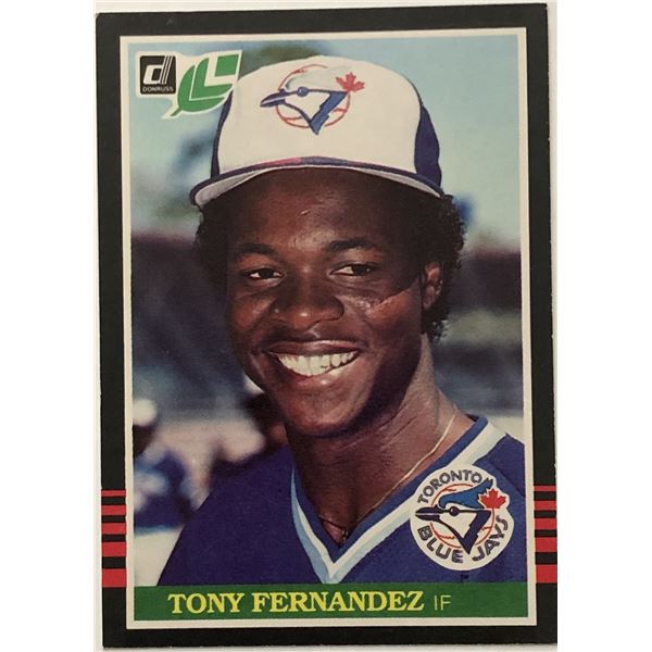 1985 LEAF TONY FERNANDEZ