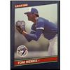 Image 1 : 1986 LEAF TOM HENKE