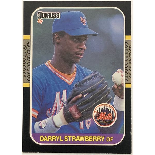 1987 DONRUSS DARRYL STRAWBERRY