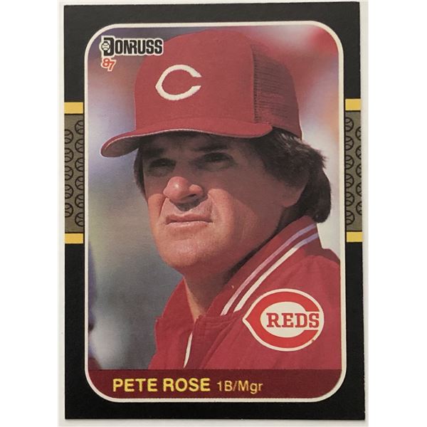 1987 DONRUSS PETE ROSE
