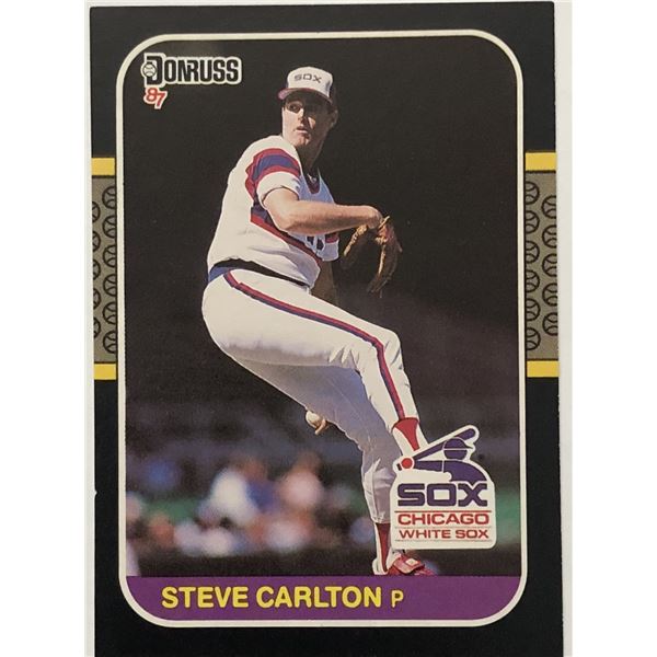 1987 DONRUSS STEVE CARLTON (HOF)
