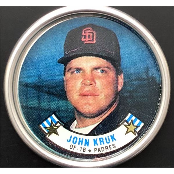 1988 TOPPS BASEBALL COIN - JOHN KRUK
