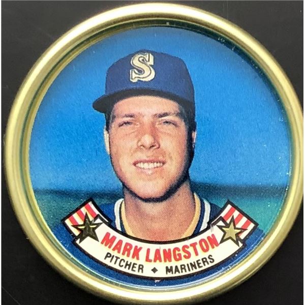 1988 TOPPS BASEBALL COIN - MARK LANGSTON