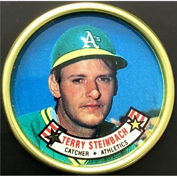 1988 TOPPS BASEBALL COIN - TERRY STEINBACH