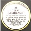 Image 2 : 1988 TOPPS BASEBALL COIN - TERRY STEINBACH