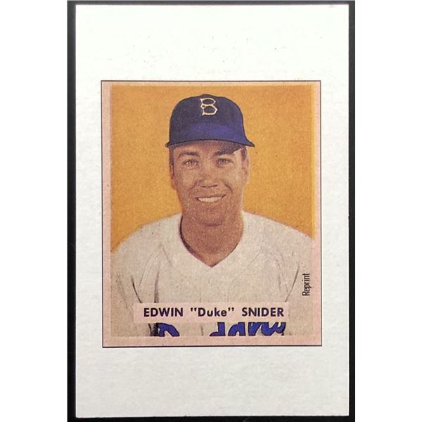 1989 BOWMAN DUKE SNIDER (HOF)
