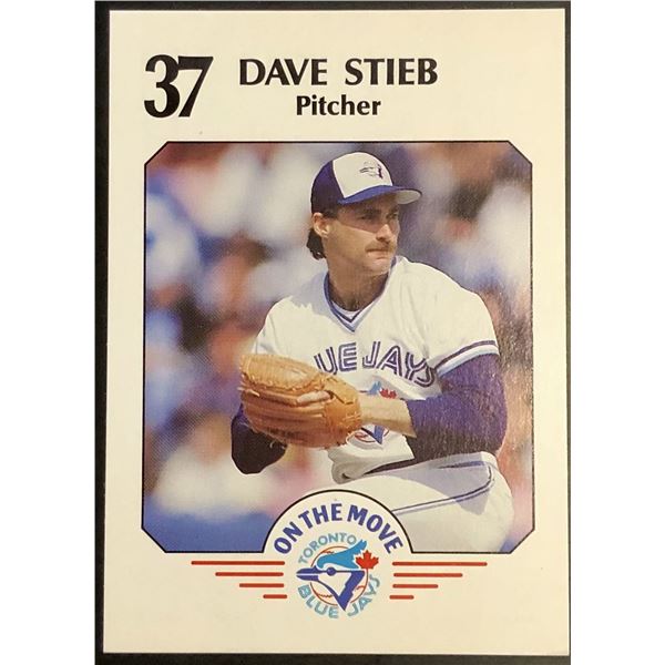 1989 TORONTO BLUE JAYS FIRE DEPT - DAVE STIEB