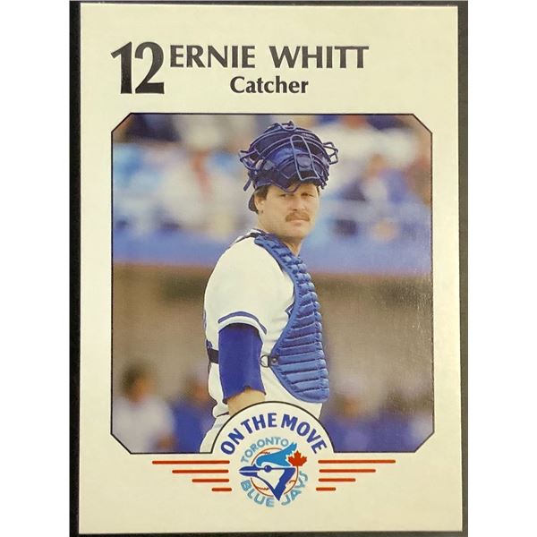1989 TORONTO BLUE JAYS FIRE DEPT - ERNIE WHITT
