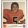 Image 1 : 1977 CFL ROYAL BANK LUI PASSAGLIA (HOF)