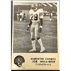 Image 1 : 1981 JOGO CFL JOE HOLLIMON (HOF)