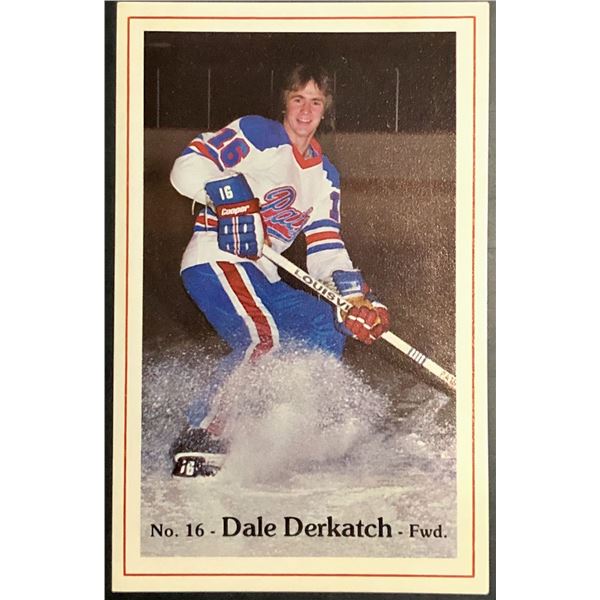 1981-82  JUNIOR CARD - DALE DERKATCH