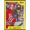 Image 1 : 1989-90 JUNIOR HOCKEY CARD - BILL ARMSTRONG