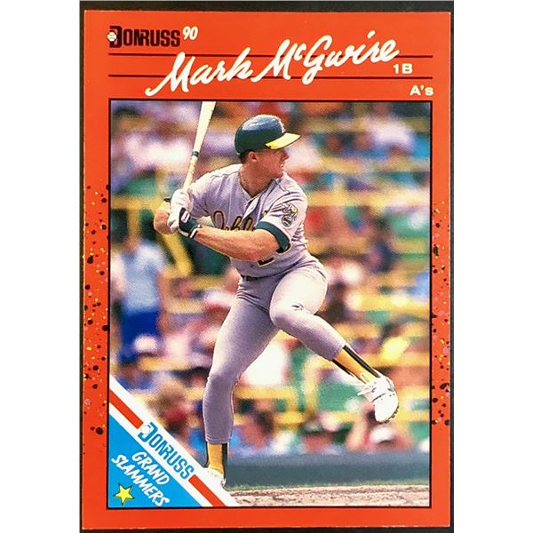 1990 DONRUSS MARK McGWIRE