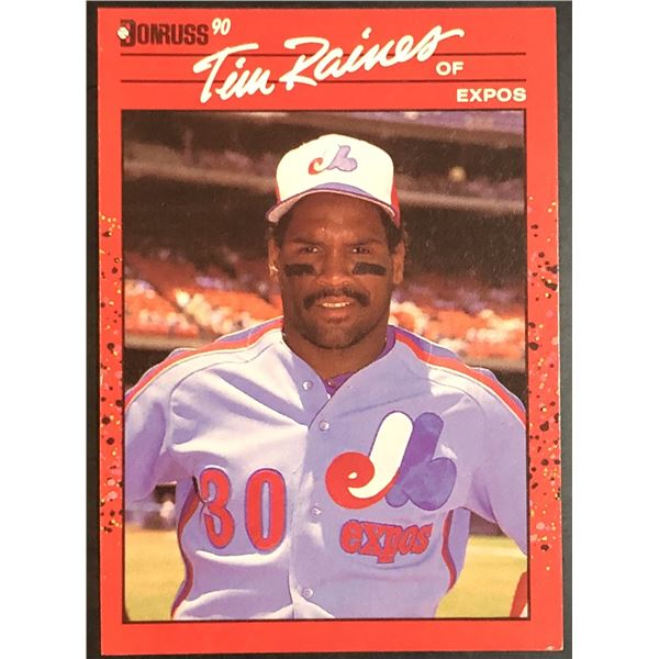 1990 DONRUSS TIM RAINES (HOF)