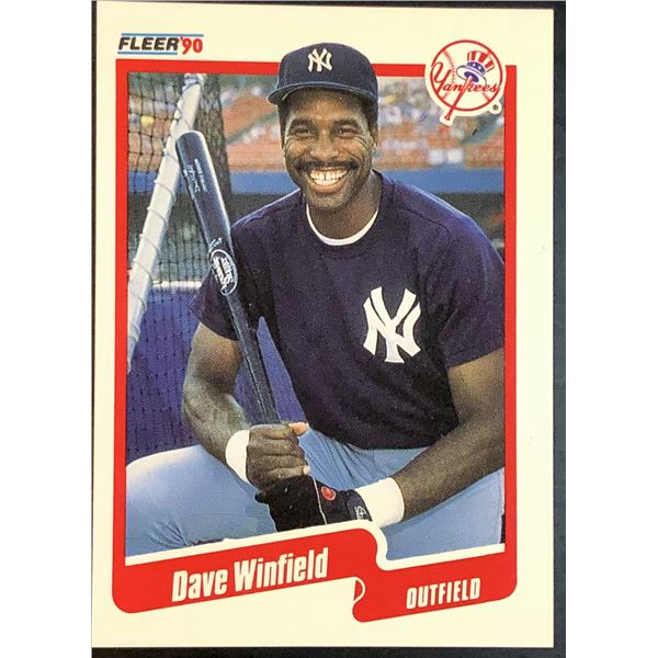1990 FLEER DAVE WINFIELD (HOF)