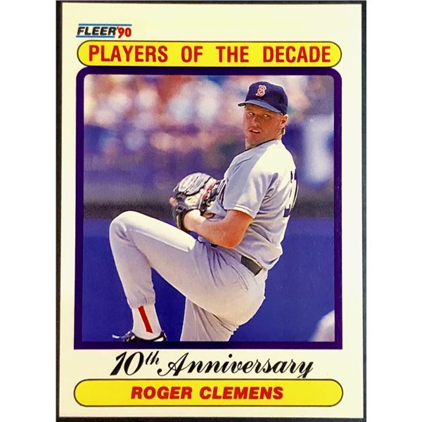 1990 FLEER ROGER CLEMENS