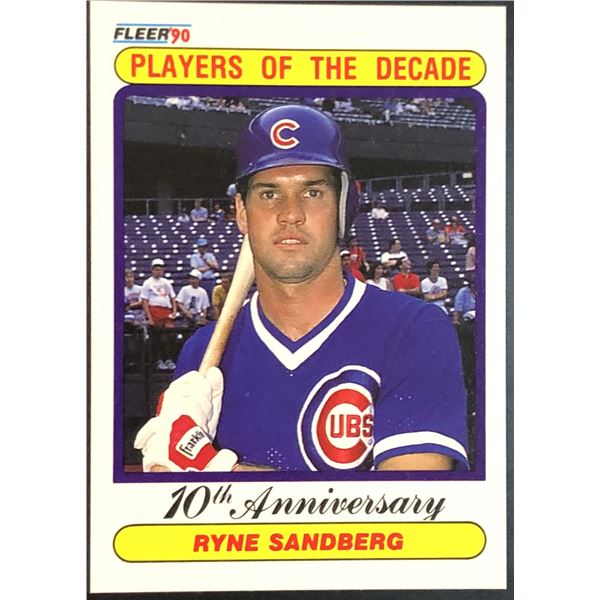 1990 FLEER RYNE SANDBERG (HOF)