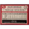 Image 2 : 1991 POST CEREAL DELINO DESHIELDS ROOKIE CARD