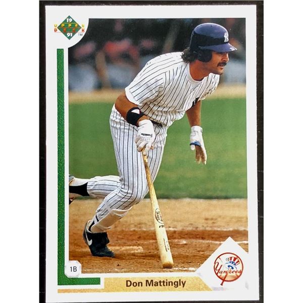 1991 UPPER DECK DON MATTINGLY