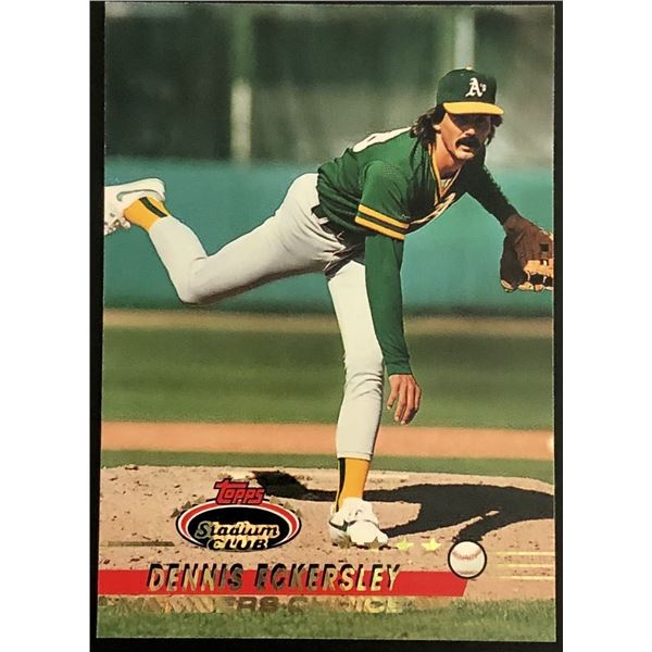 1993 TOPPS STADIUM CLUB DENNIS ECKERSLEY (HOF)
