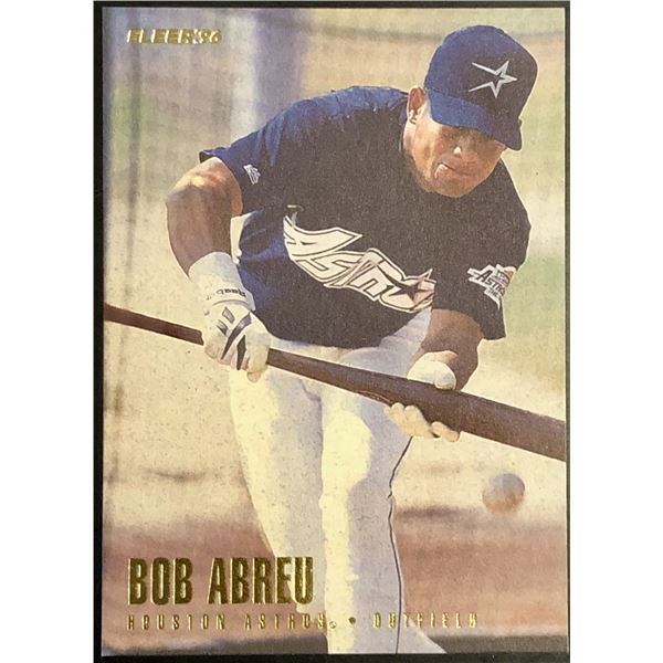 1996 FLEER BOBBY ABREU ROOKIE CARD