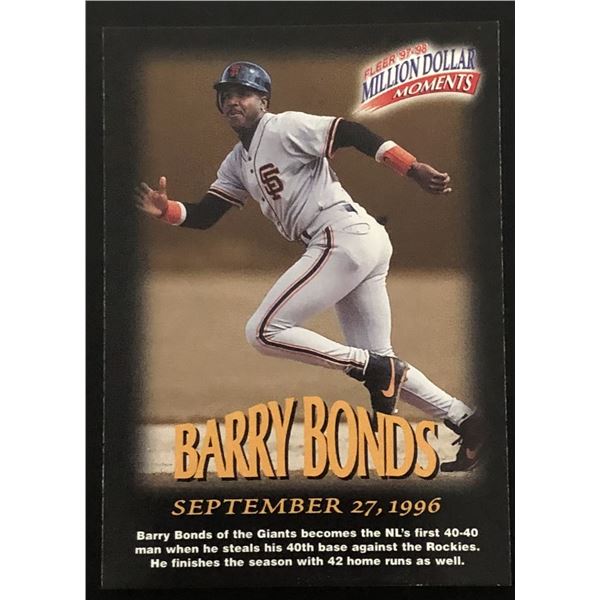 1997 FLEER BARRY BONDS