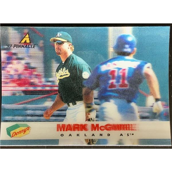 1997 PINNACLE DENNY'S MARK McGWIRE