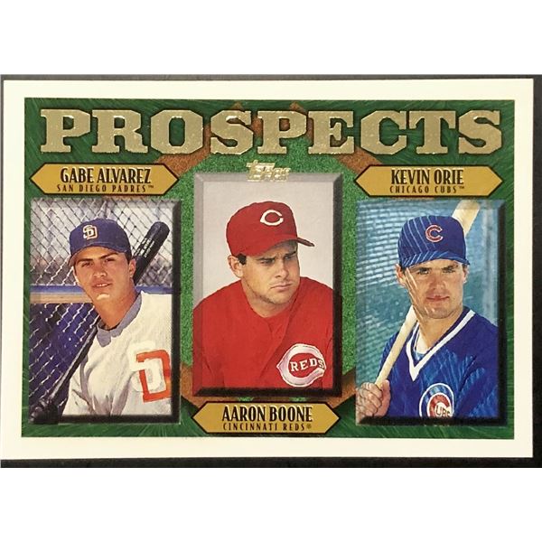 1997 TOPPS AARON BOONE ROOKIE CARD